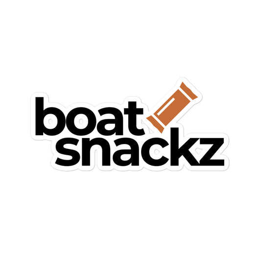 Boat Snackz Sticker